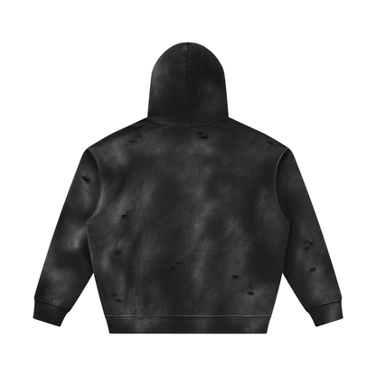 Sun Fade Distressed Fleece Hoodie
