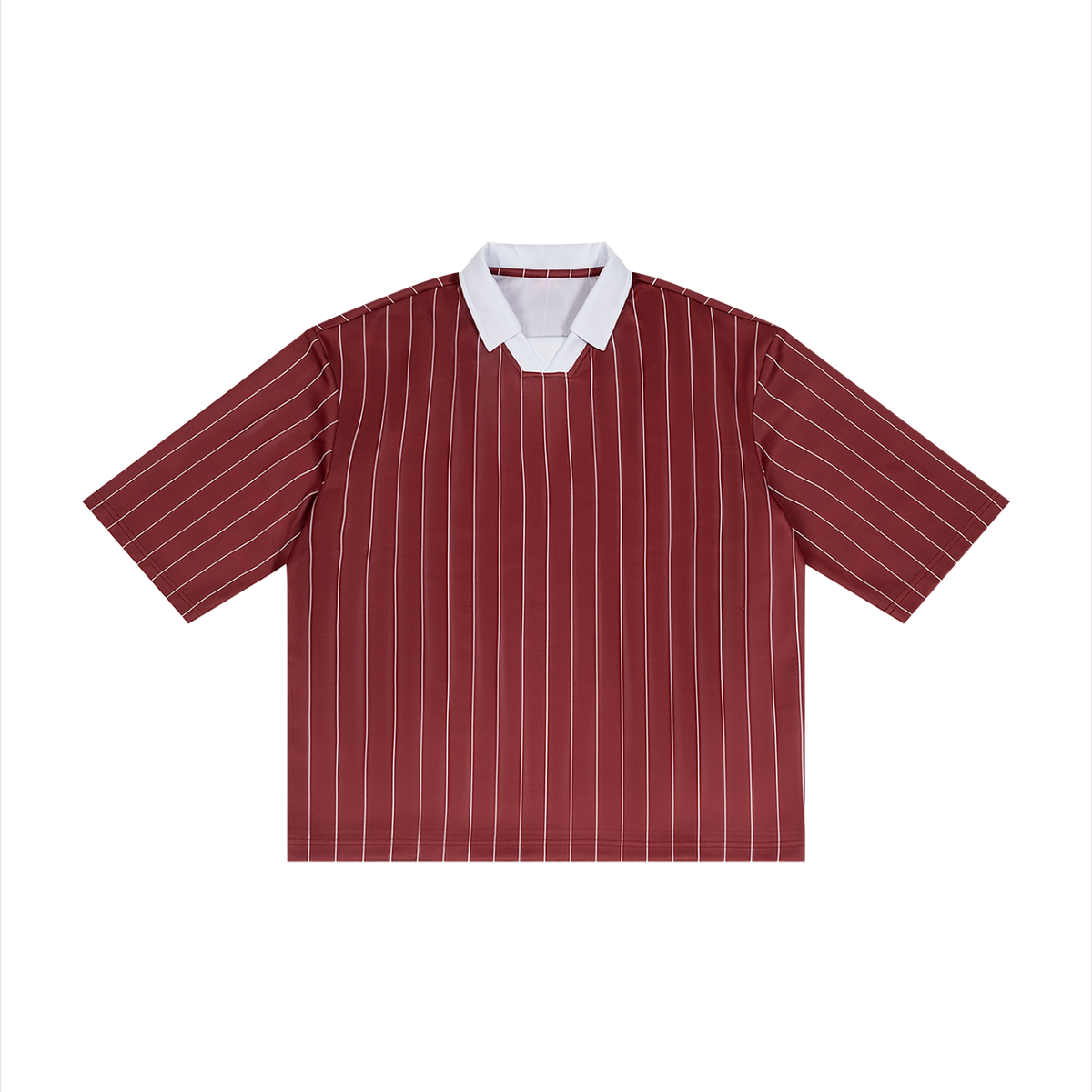 Collared Pinstripe Soccer Jersey