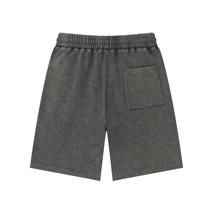 Mineral Wash Waffle Knit Shorts