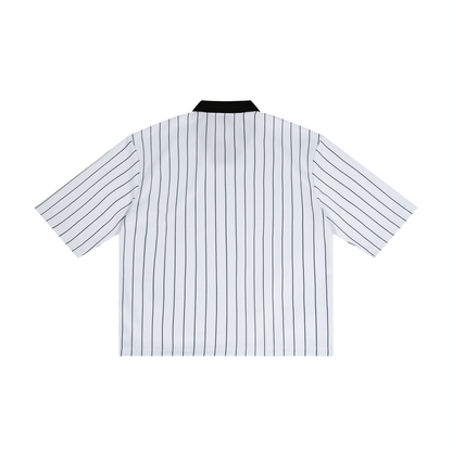 Collared Pinstripe Soccer Jersey