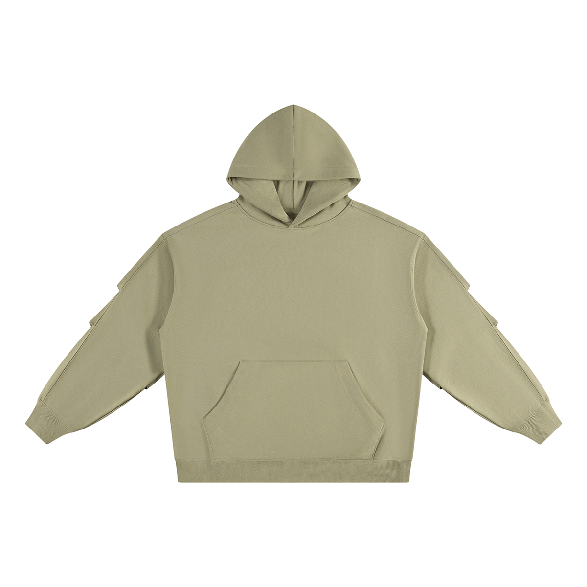 Heavyweight Scrunched Sleeve Hoodie