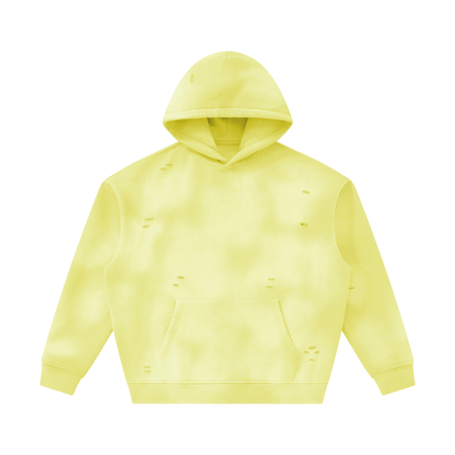 Sun Fade Distressed Fleece Hoodie