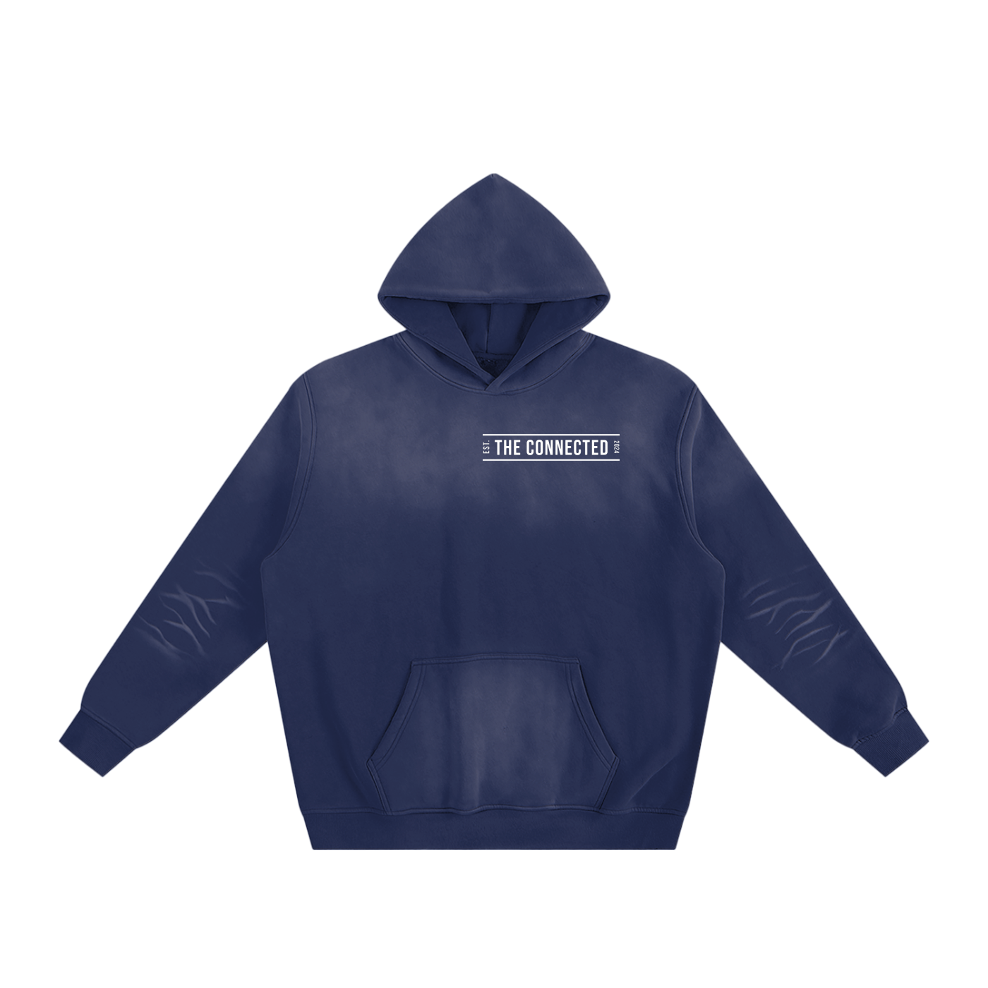 Sun Fade Fleeced Hoodie