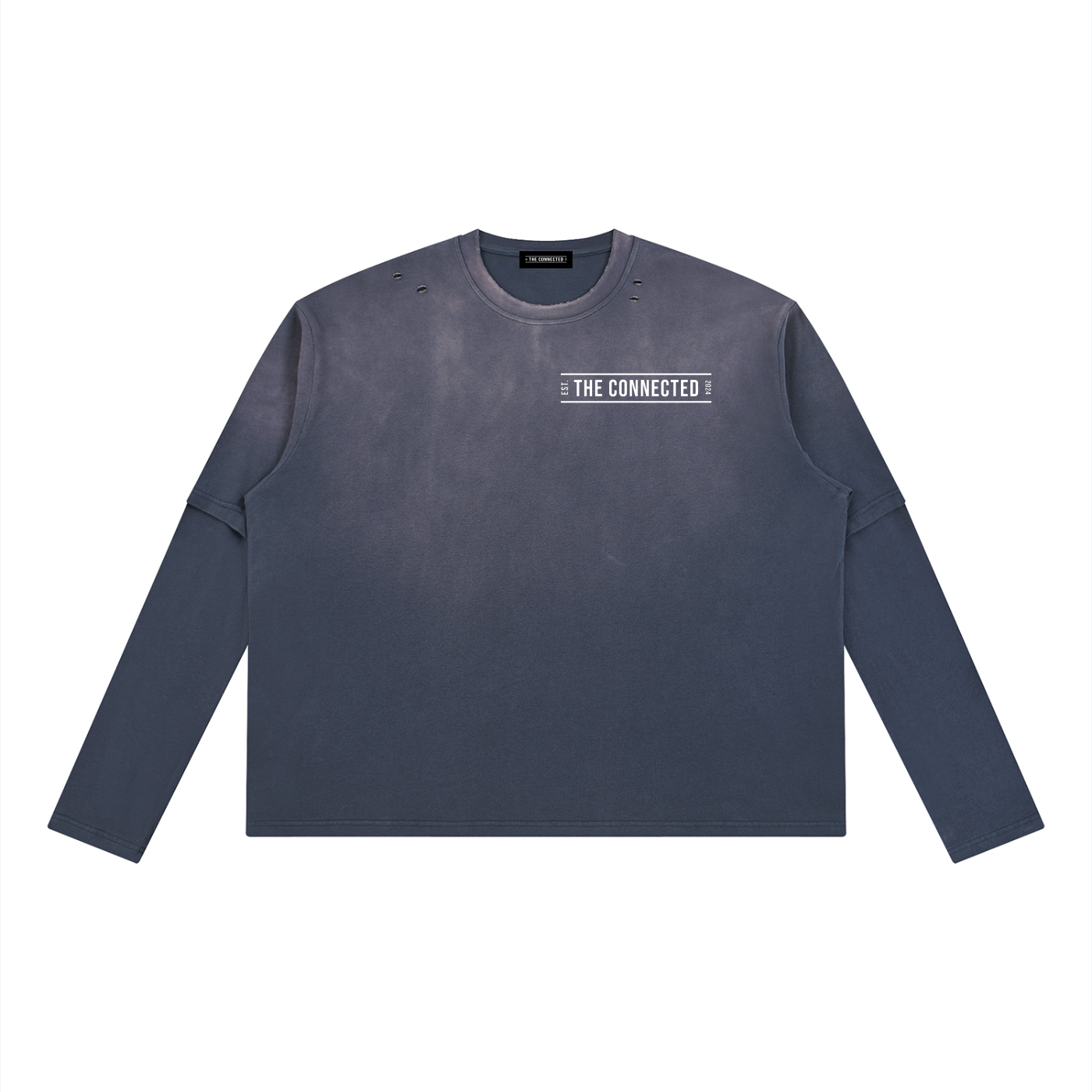 Vintage Wash Layered T-shirt