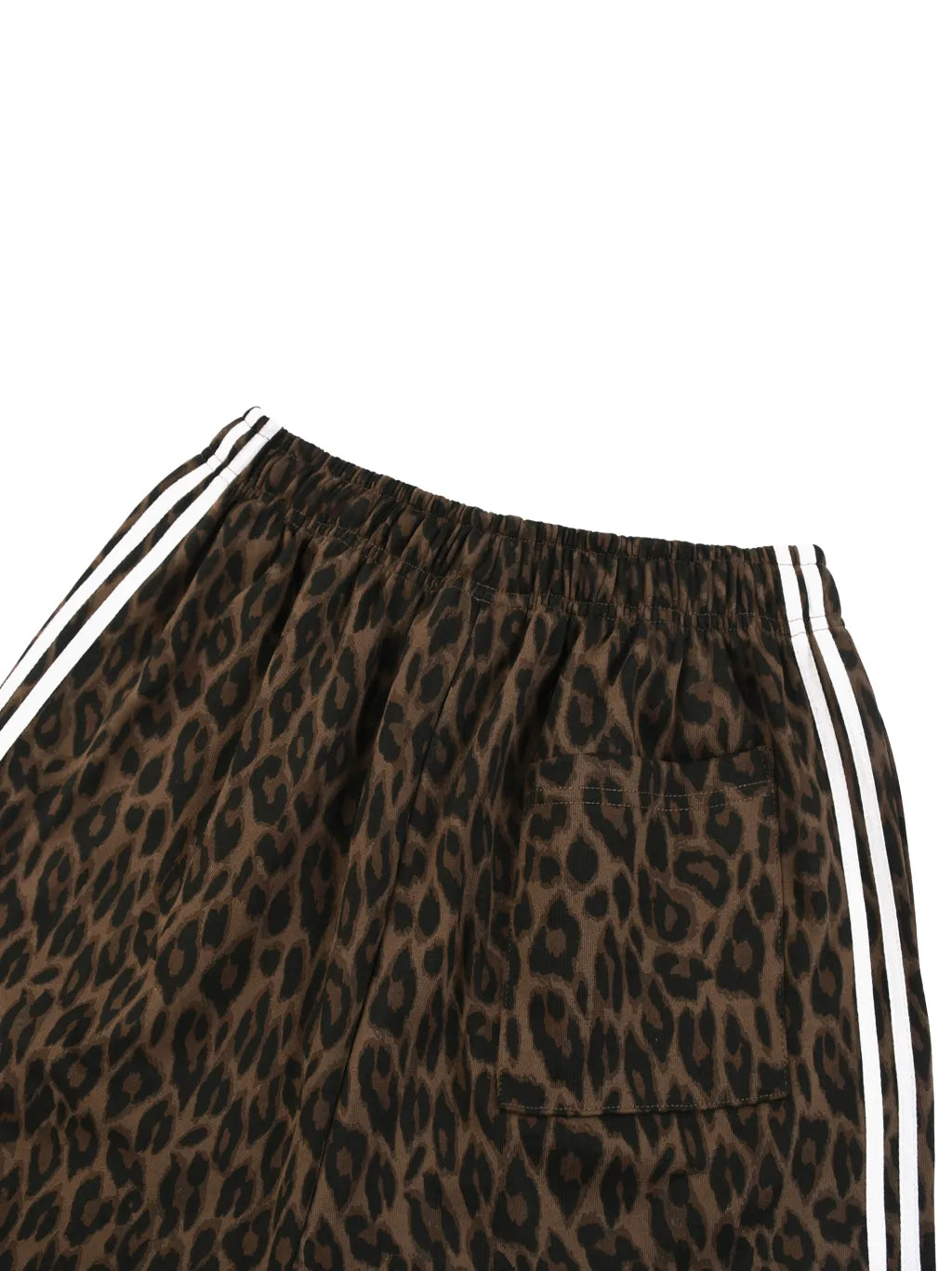 Heavyweight Leopard Drawstring Shorts