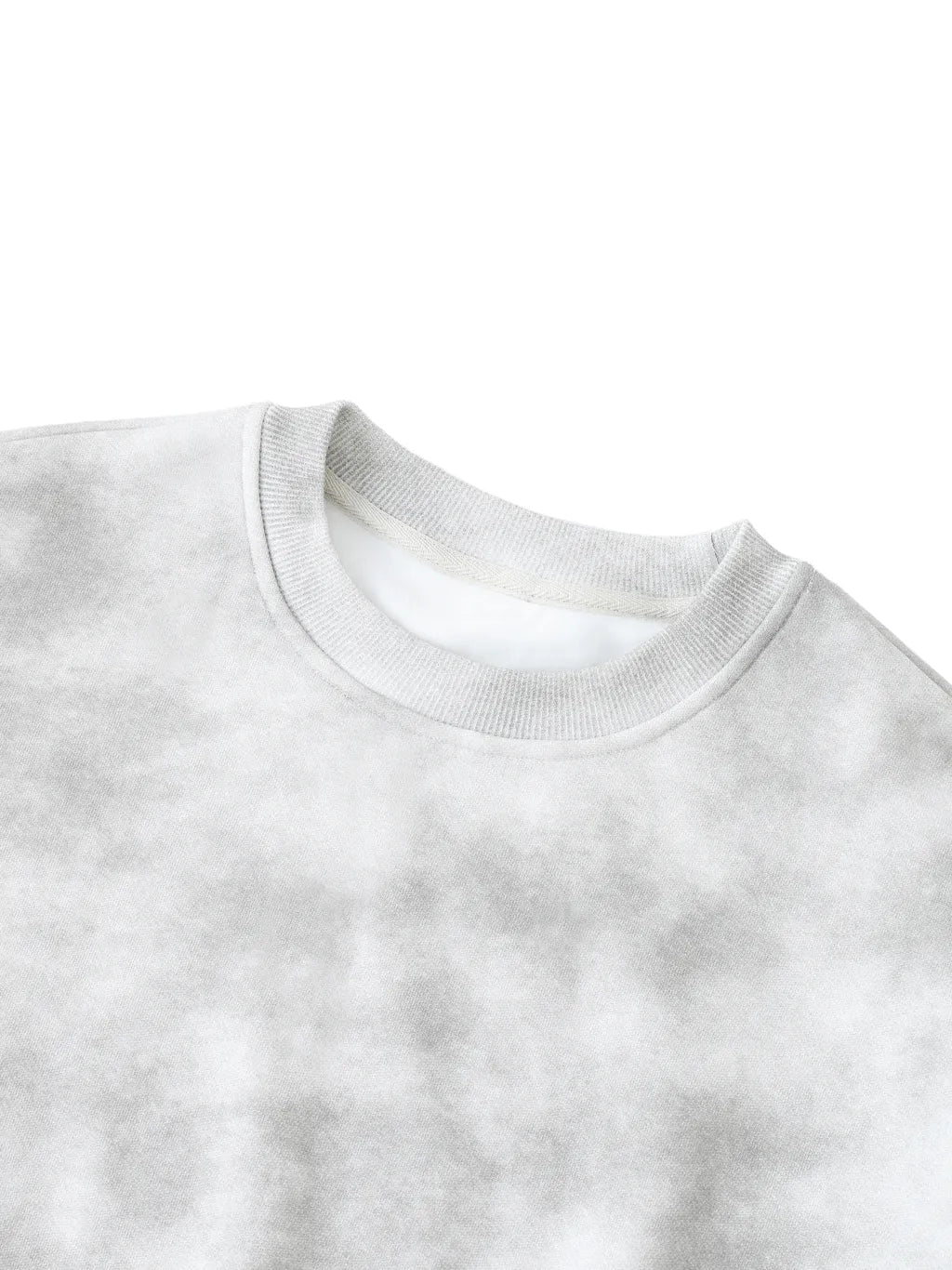 Dirty Washed Boxy Fleeced Crewneck