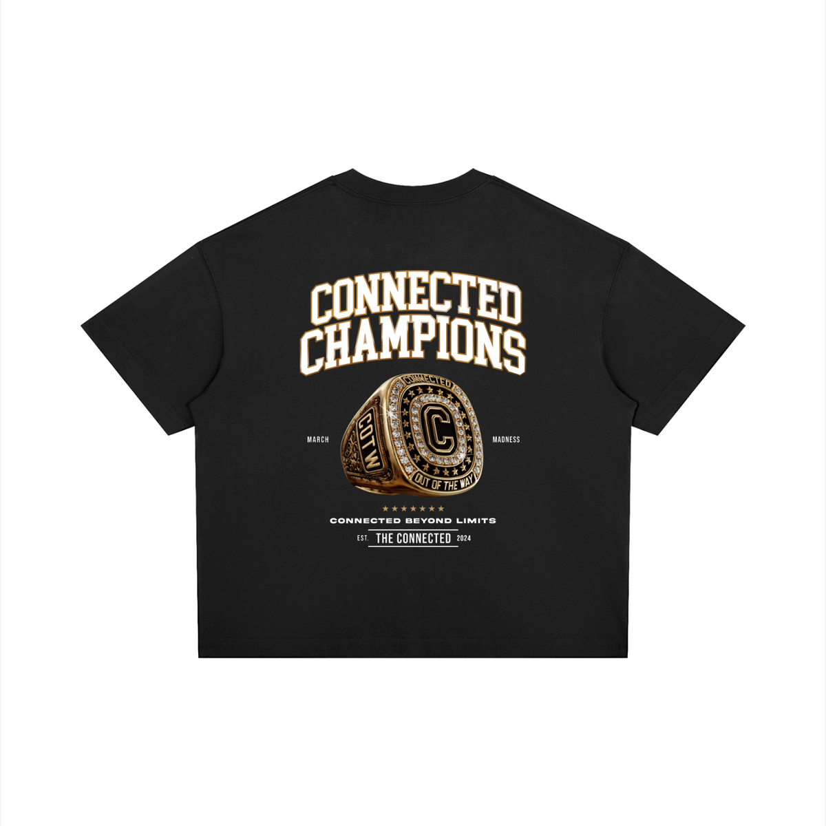 Connected Champions-Heavyweight Boxy Tee