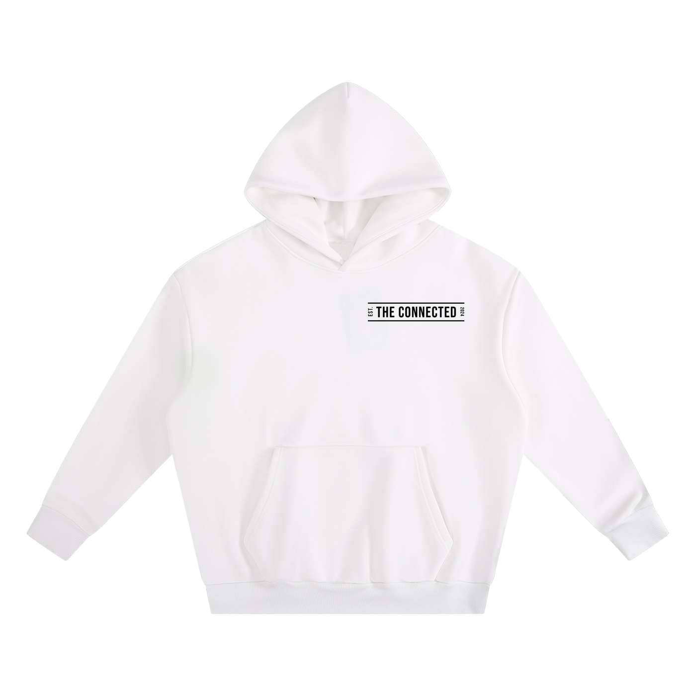 Connected Essential Heavyweight Boxy Fleece Hoodie