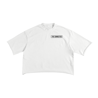 Connected Champions-French Terry Raw Edge Tee