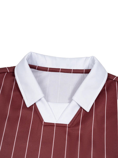 Collared Pinstripe Soccer Jersey