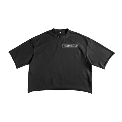 Connected Champions-French Terry Raw Edge Tee