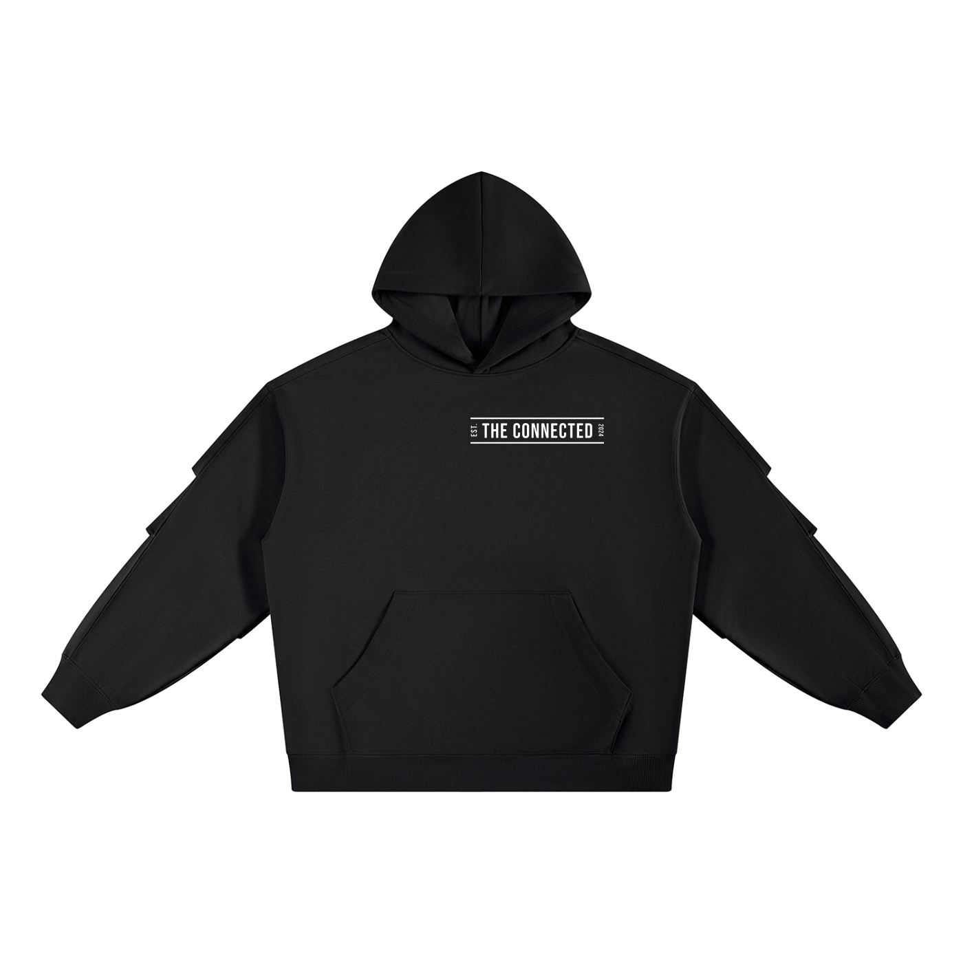 Heavyweight Scrunched Sleeve Hoodie