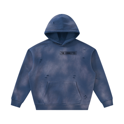 Sun Fade Distressed Fleece Hoodie