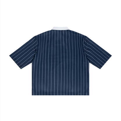 Collared Pinstripe Soccer Jersey