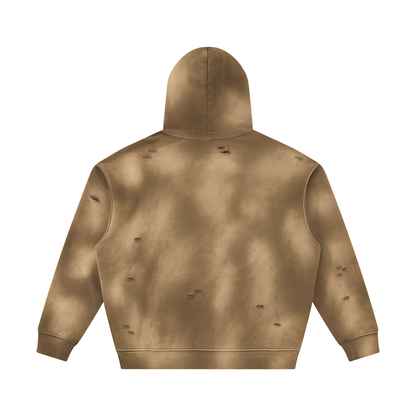 Sun Fade Distressed Fleece Hoodie