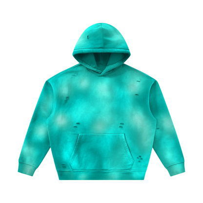 Sun Fade Distressed Fleece Hoodie