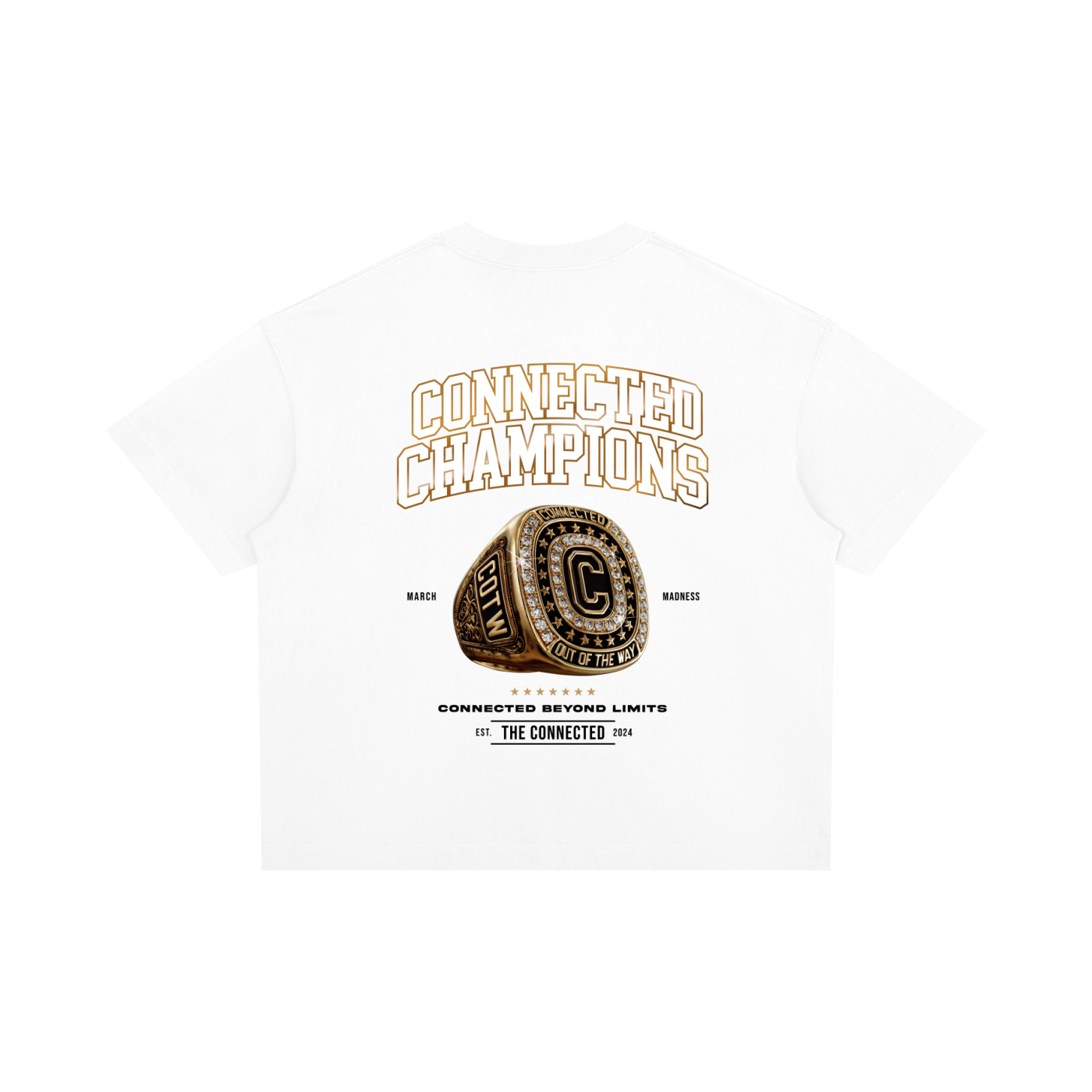 Connected Champions-Premium Heavyweight Tee