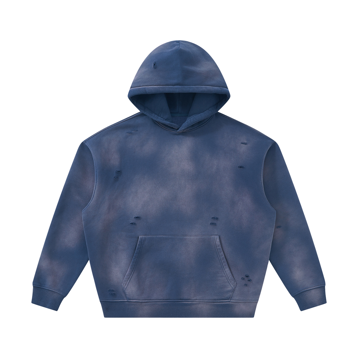 Sun Fade Distressed Fleece Hoodie