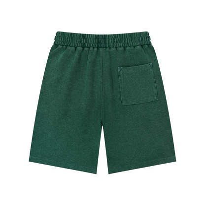 Mineral Wash Waffle Knit Shorts
