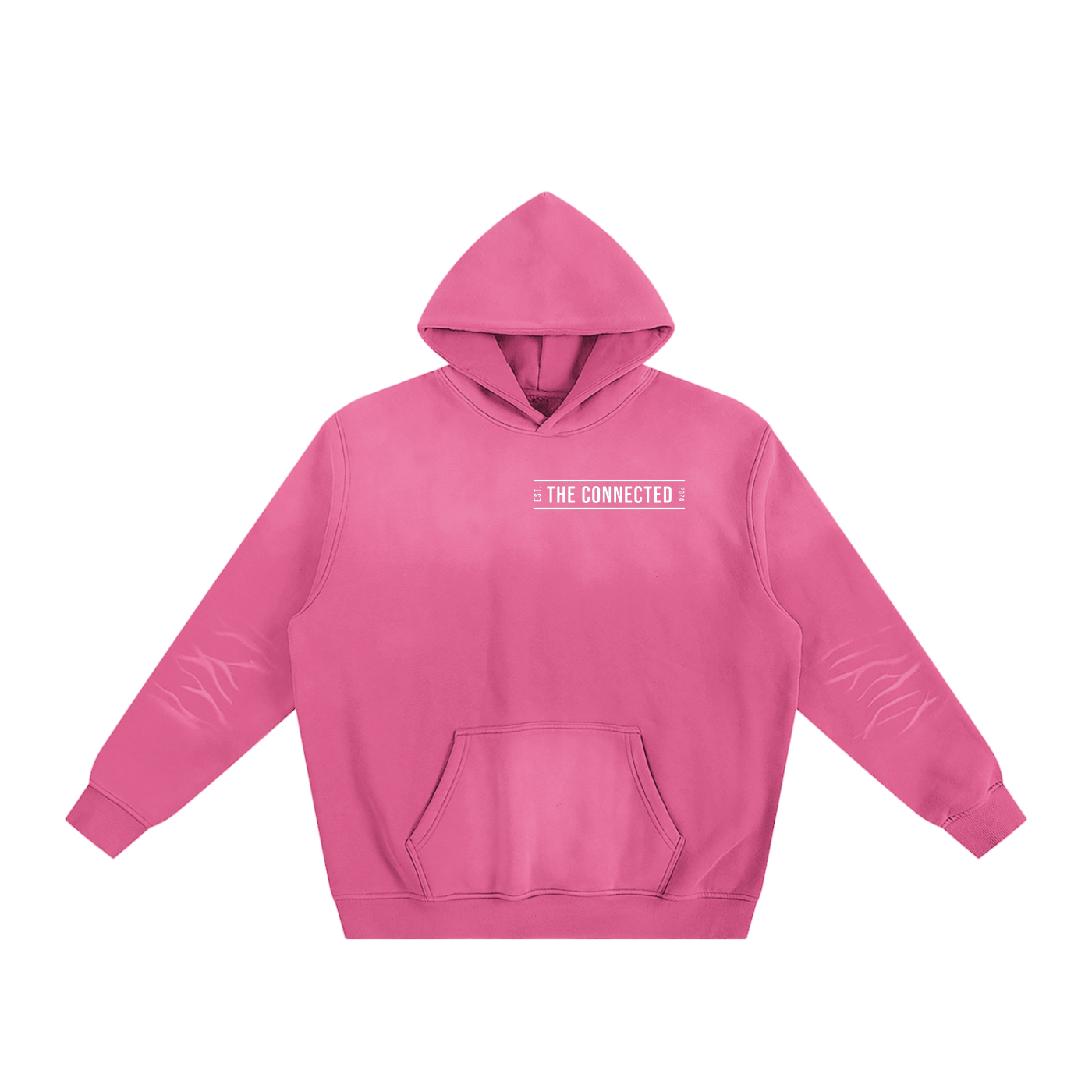 Sun Fade Fleeced Hoodie