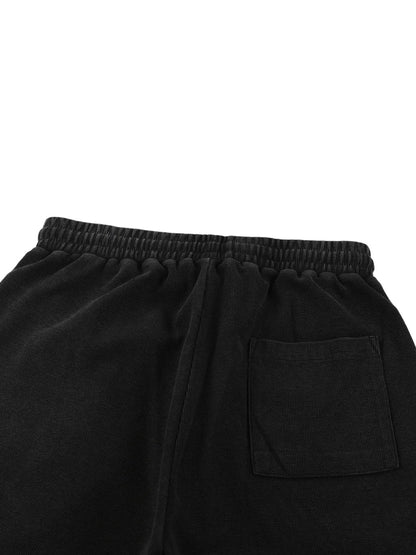 Mineral Wash Waffle Knit Shorts