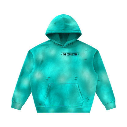 Sun Fade Distressed Fleece Hoodie