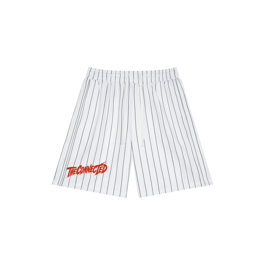 Striped Loose Fitted Shorts