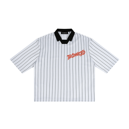 Collared Pinstripe Soccer Jersey