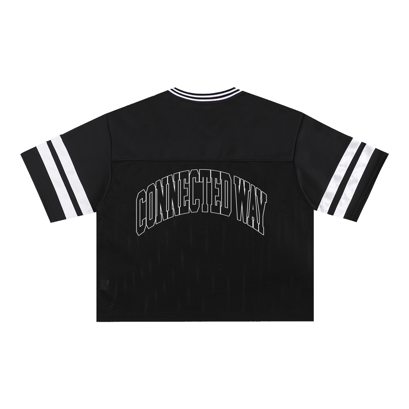 Connected Way Mesh Boxy Jersey