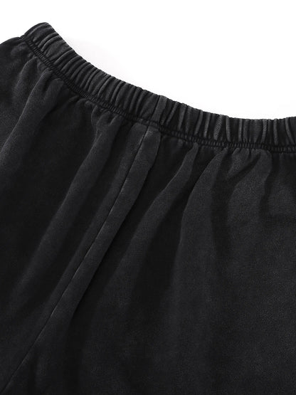 Vintage Washed Tiger Striped Shorts