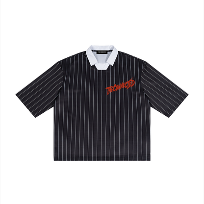 Collared Pinstripe Soccer Jersey