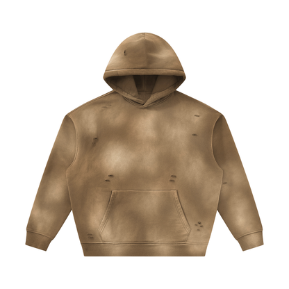 Sun Fade Distressed Fleece Hoodie