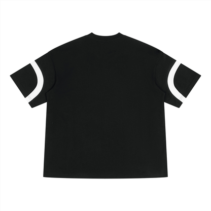 Color Block V-Neck Tee