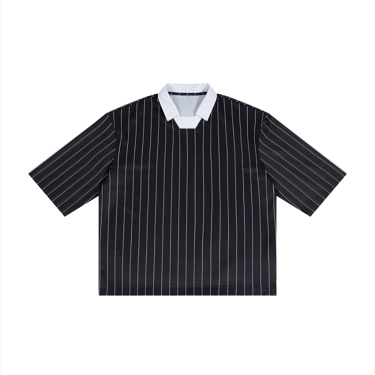 Collared Pinstripe Soccer Jersey