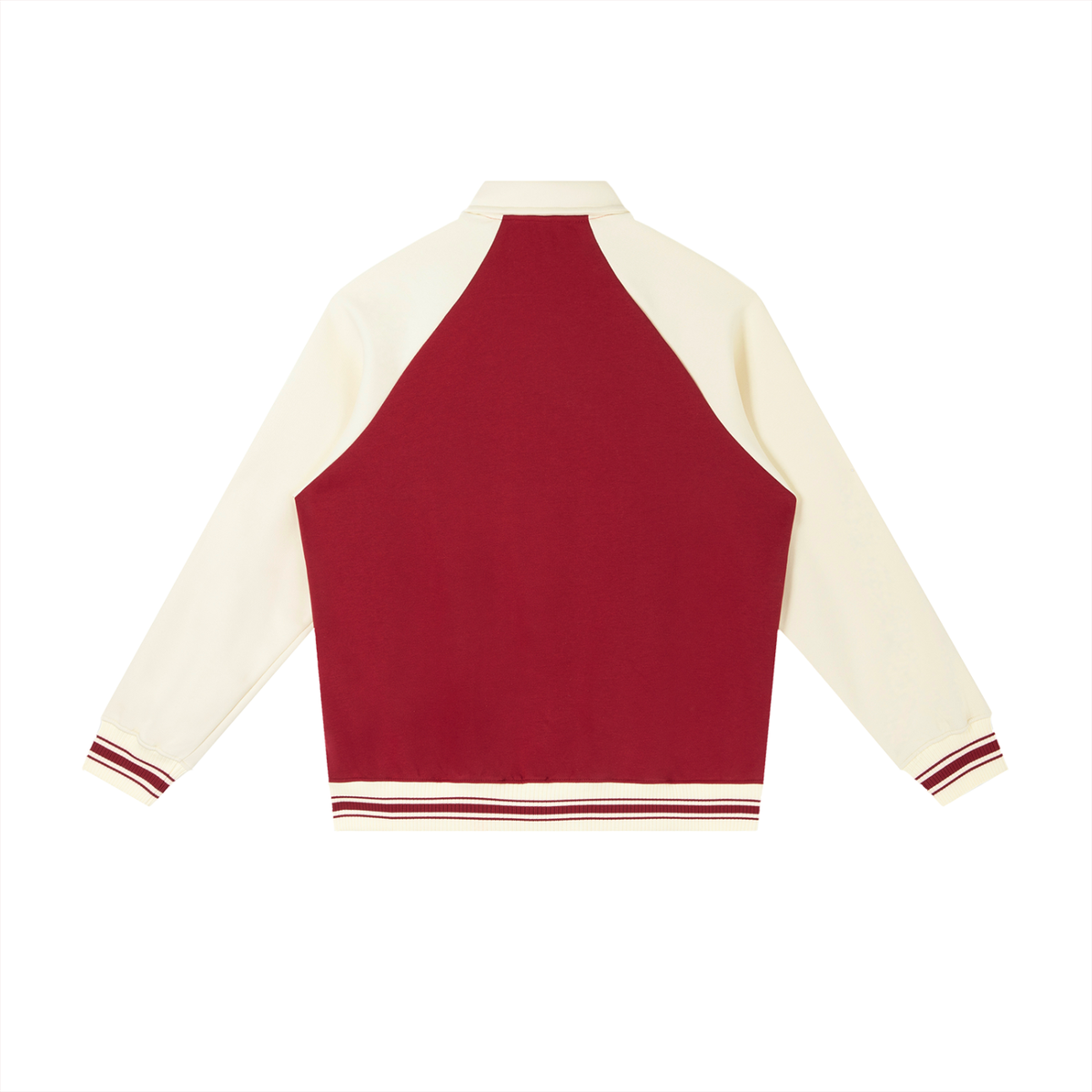 Raglan Contrast Baseball Jacket