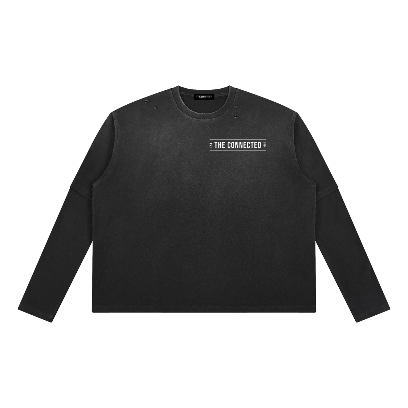 Vintage Wash Layered T-shirt
