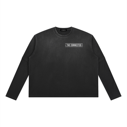Vintage Wash Layered T-shirt