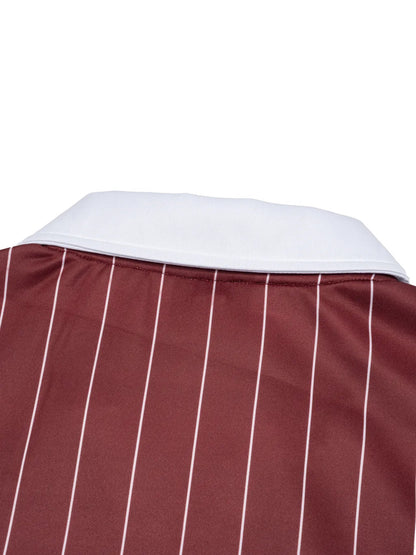 Collared Pinstripe Soccer Jersey