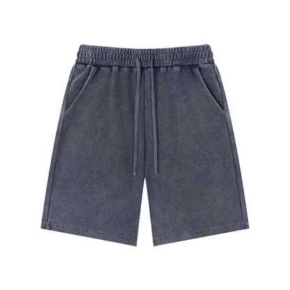 Mineral Wash Waffle Knit Shorts