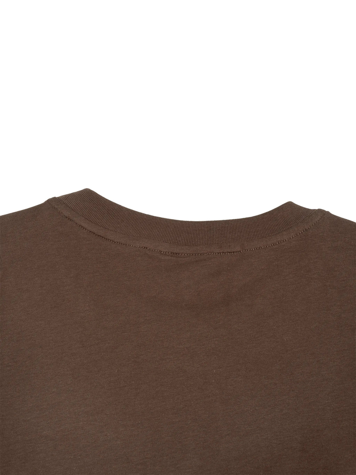 Plaid Panel Long Sleeve T-Shirt