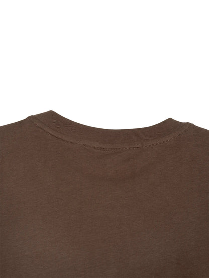 Plaid Panel Long Sleeve T-Shirt