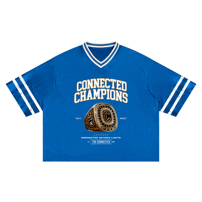 V-Neck Connected Champions Casual Jersey