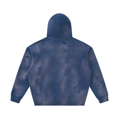 Sun Fade Distressed Fleece Hoodie