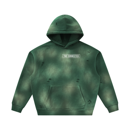 Sun Fade Distressed Fleece Hoodie