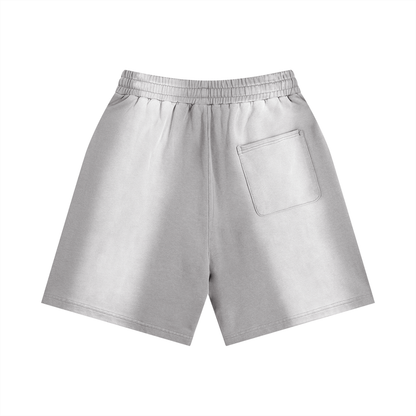 Sun Fade Distressed Shorts