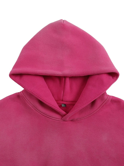 Sun Fade Fleeced Hoodie