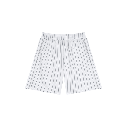 Striped Loose Fitted Shorts