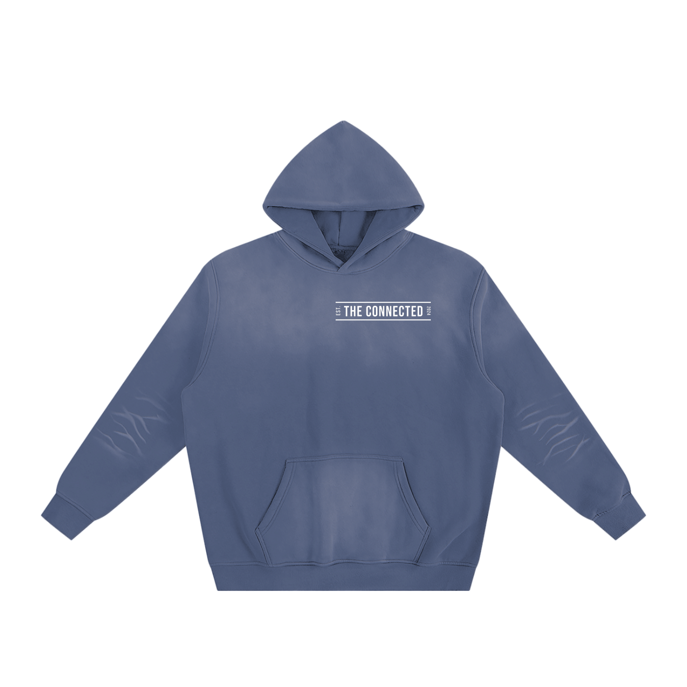 Sun Fade Fleeced Hoodie
