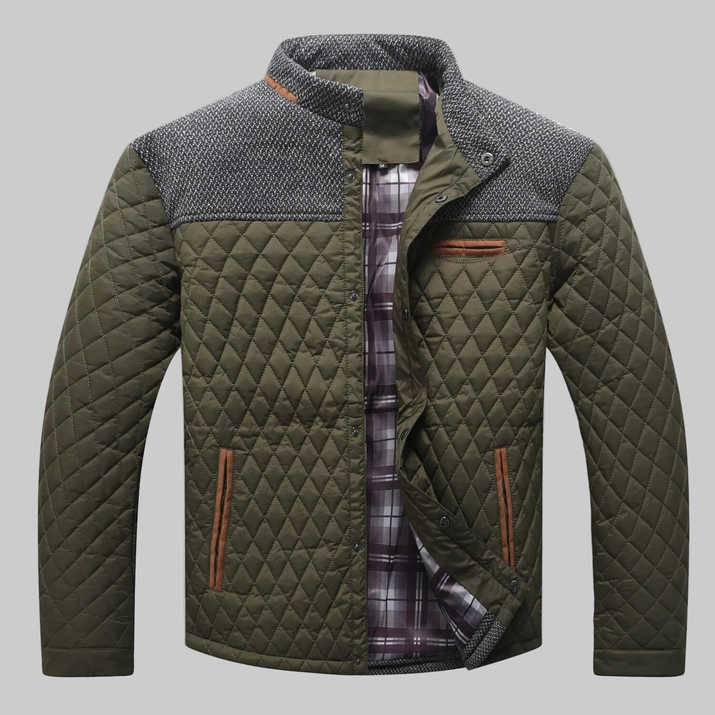 Quilted Business Casual Jacket