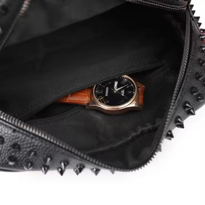 Midnight Lux Unisex Toiletry- Lightweight Bag With Zipper & Pockets